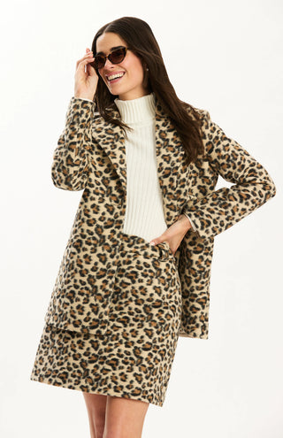 Twiggy Cheetah Skirt Multi