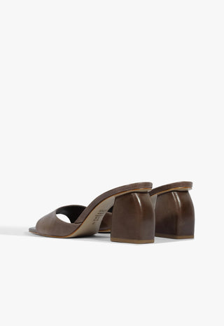 Leena Leather Sandal Root Brown