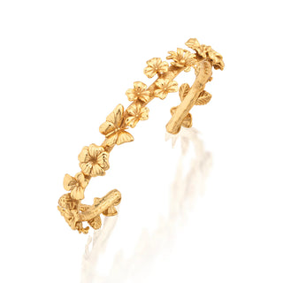 Meadow Flowers Petit Cuff Gold