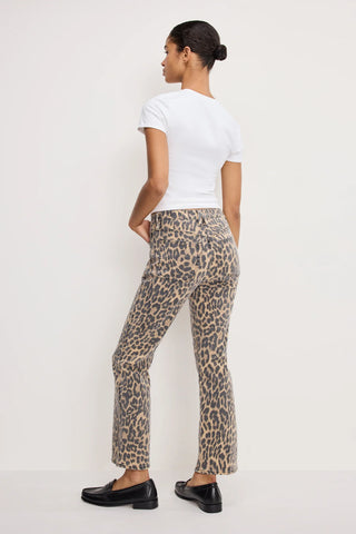 Good Kick Flare Leopard Jeans Lucky Leopard