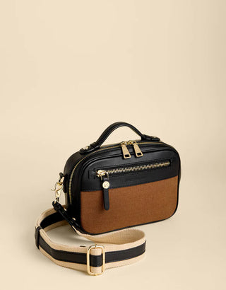 Sable Ellie Crossbody Toffee/Black