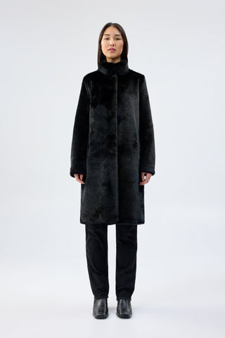 Raven Coat Black