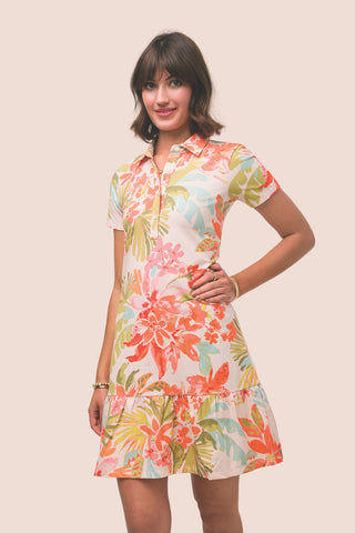 Joelle Polo Dress Castillo Tropical
