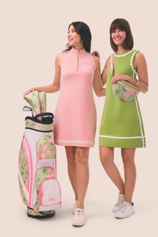 Serena Ric Rac Dress Carnation