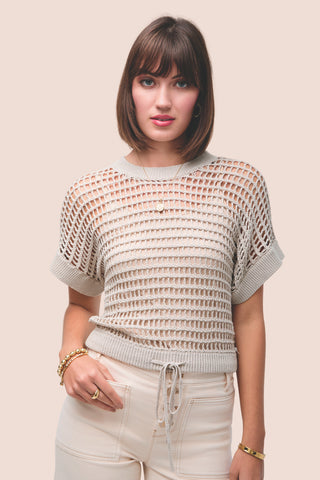 Elsa Dolman Sweater Flax