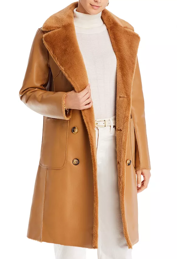 Reversible Double Breasted Coat