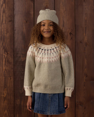 Fair Isle Sweater Sage