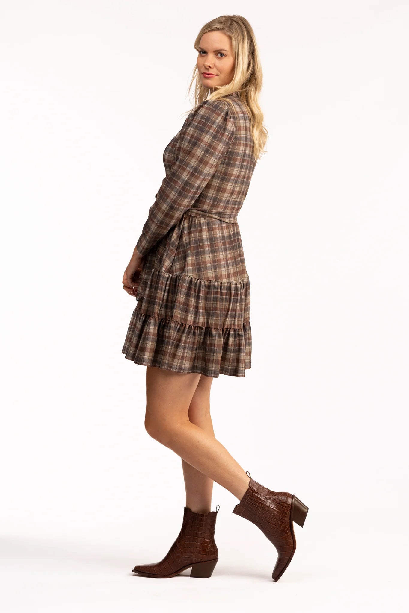 Rosemary Dress Professors Plaid