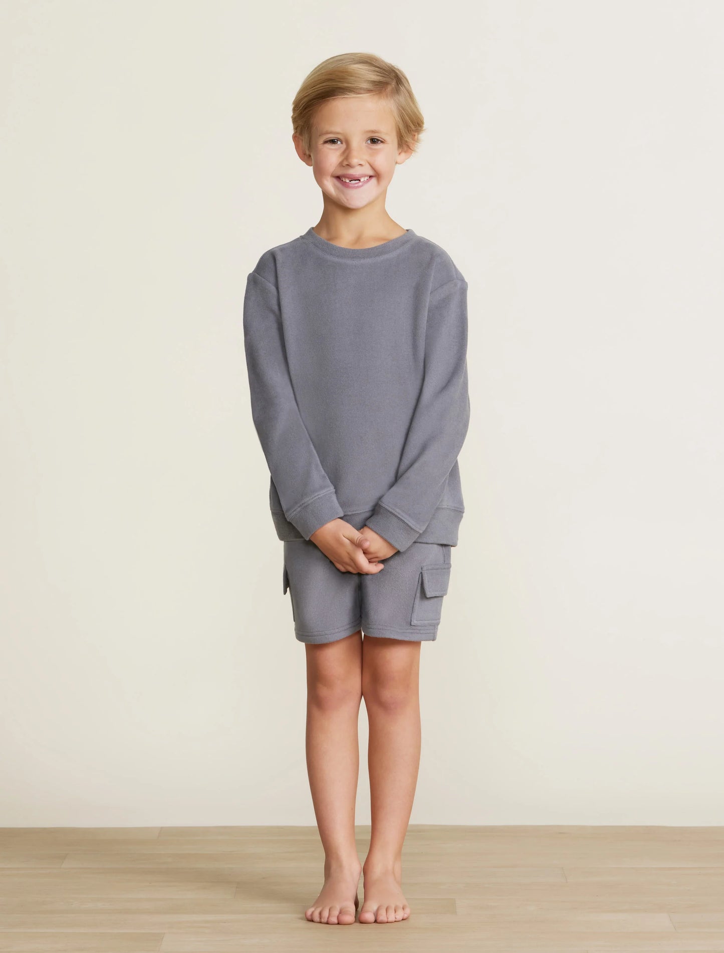 Barefoot Dreams Malibu Collection® Toddler Brushed Fleece Cargo Short