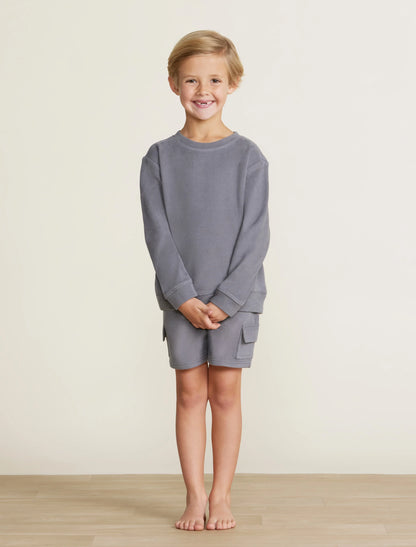 Barefoot Dreams Malibu Collection® Toddler Brushed Fleece Cargo Short