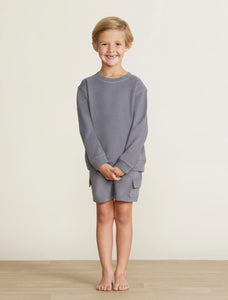 Malibu Collection® Toddler Brushed Fleece Cargo Short