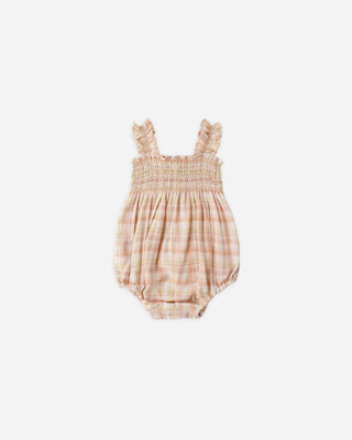 Julia Romper Summer Plaid