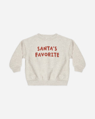 Relaxed Sweatshirt Santa’s Favorite