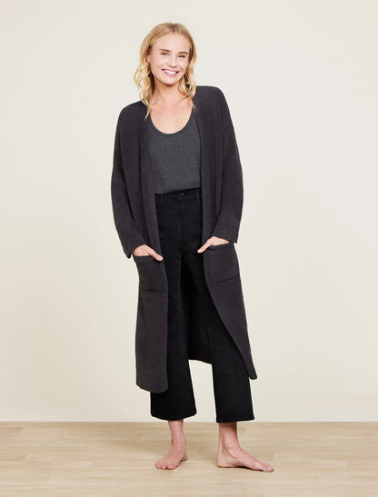 CozyChic Luxe High Slit Cardigan