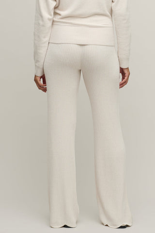 CozyChic Ultra Lite Ribbed Scallop Pant Sand Dune