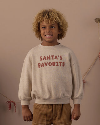 Relaxed Sweatshirt Santa’s Favorite