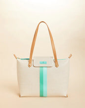 Load image into Gallery viewer, Armada Zip Travel Tote Flax