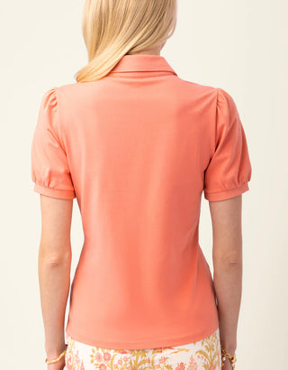 Bessie Polo Top Azalea