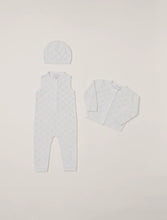 Load image into Gallery viewer, CozyChic® Checkered Pointelle Baby Set