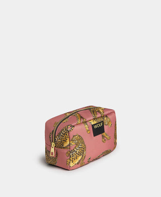 Blush Leopard Toiletry Bag