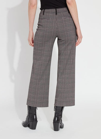 Livia Crop Boston Glen Plaid Pant