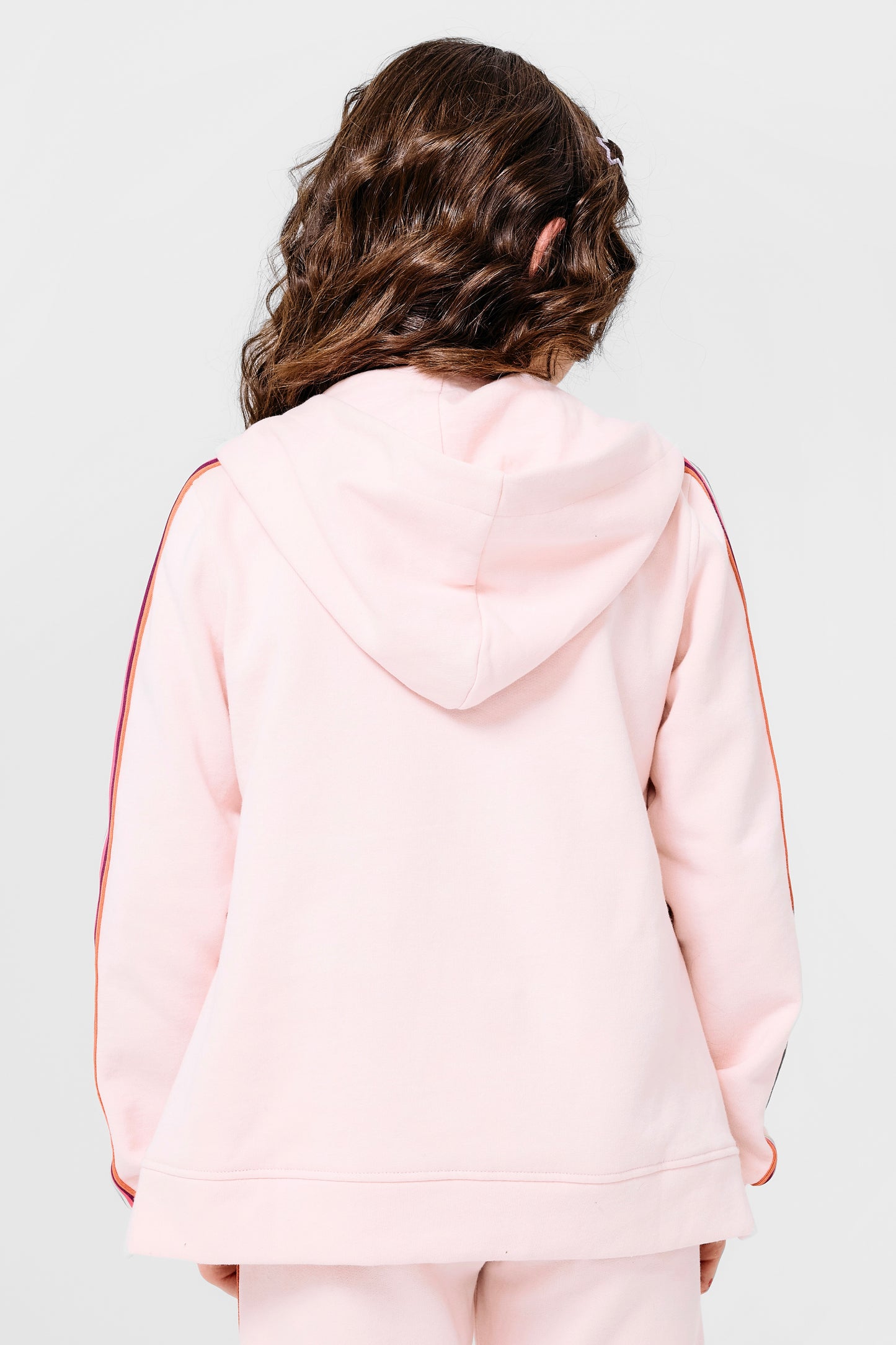 Magnetic Me - crystal pink cotton magnetic hoodie