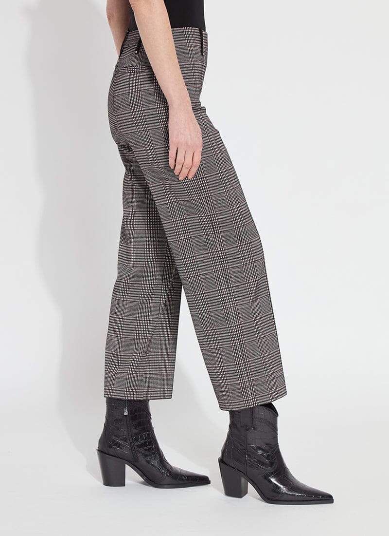 Livia Crop Boston Glen Plaid Pant