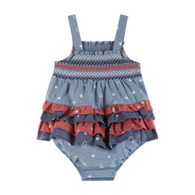 Load image into Gallery viewer, Infant Americana Playsuit Infant