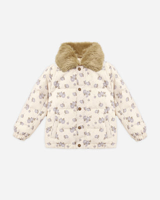 Idyllwild Jacket Blue Floral Natural