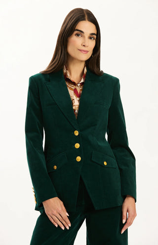 Goldie Cord Blazer Ponderosa Pine