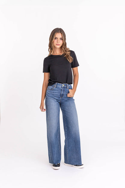 Hudson Wide Leg Jean Rainey