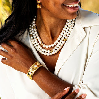 Berry Gem Cuff Pearl