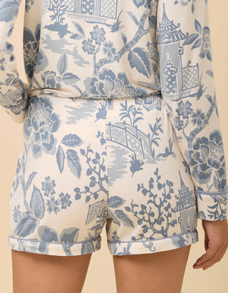 Pajama Short Garden Toile