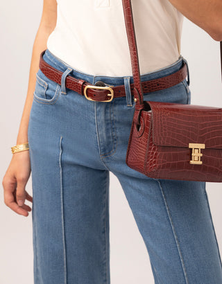 Lacey Cuffed Jean May River Wash