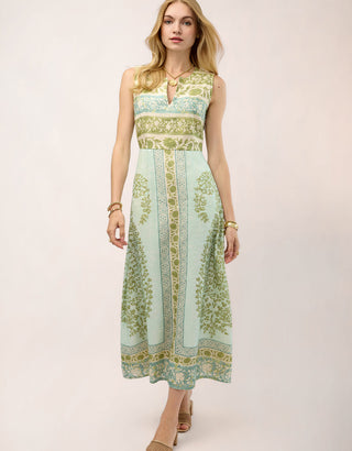 Marykate Midi Dress Heritage Boho Paisley