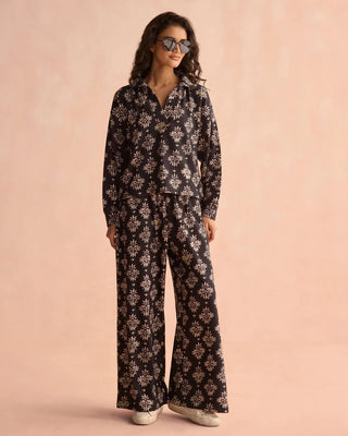 Logan Sweatshirt Goa Lotus Noir