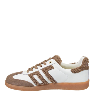 Cloud Sneaker White Brown