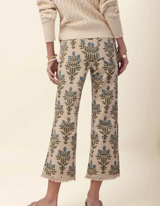 Maren Fringe Pant St. Augustine Blue