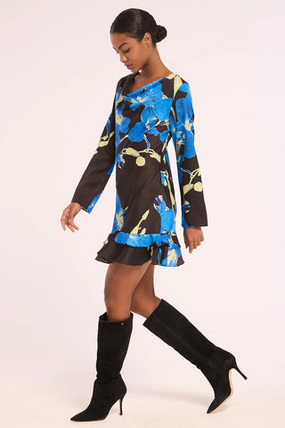 Nima Dress Blue Orchid