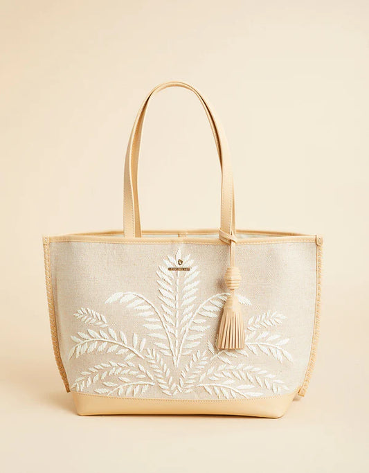 Maya Tote Palm Reed