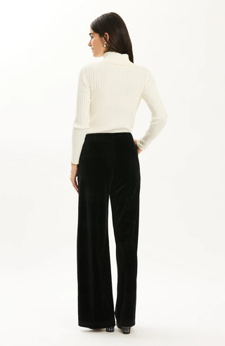 Kathy Velvet Pant Black