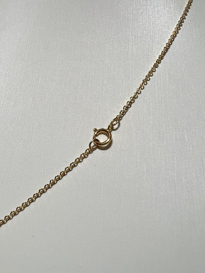 Louis Vuitton Gold Thin Chain Necklace