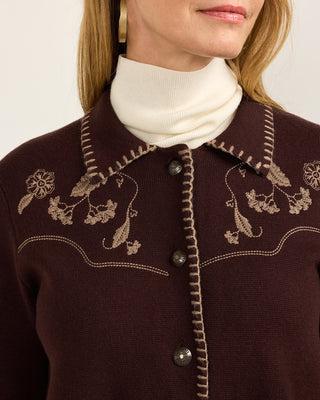 Souvenir Cardigan Dark Chocolate