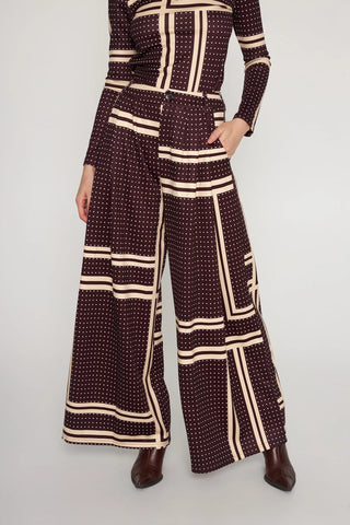 Diana Pant Bardot Polka
