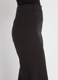 Erin Hi Waist Wide Leg Denim Black