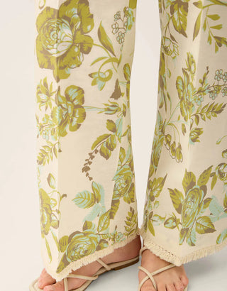 Resort Fringe Palazzo Pant Seawall
