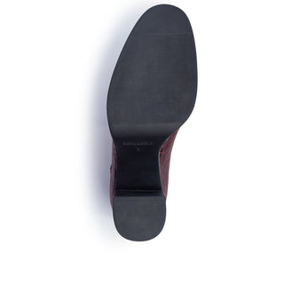 Noto T-Strap Mary Jane Pump Chocolate Wine
