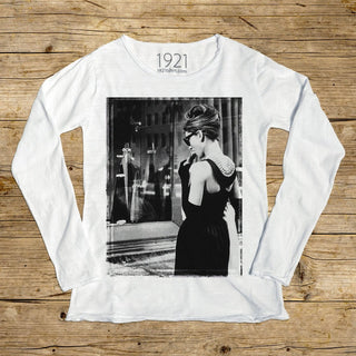 Audrey Hepburn Breakfast At Tiffany’s Long Sleeve T-Shirt // PRE-ORDER