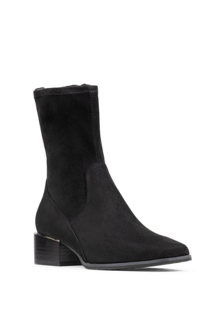 Ashera Suede Boot Black