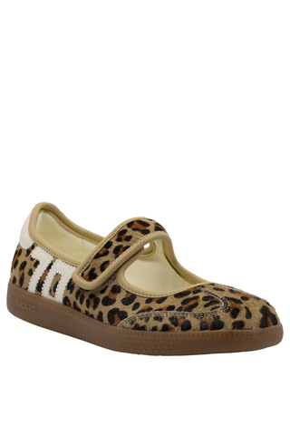 Aya Leopard Milk Sneakerina